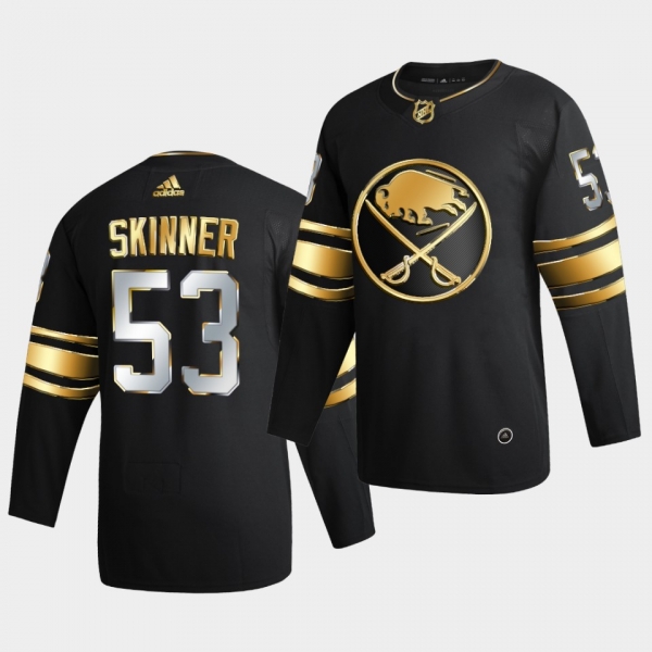 Buffalo Sabres Jeff Skinner 2020-21 Golden Edition Limited Authentic Black Jersey