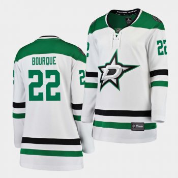 Women's Mavrik Bourque Stars #22 2020 NHL Draft Away Jersey