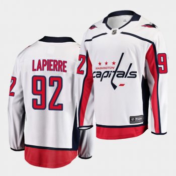 Hendrix Lapierre Washington Capitals 2020 NHL Draft White Away Men Jersey