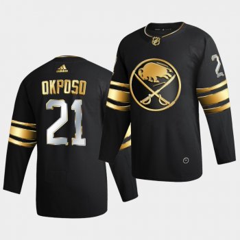 Buffalo Sabres Kyle Okposo 2020-21 Golden Edition Limited Authentic Black Jersey