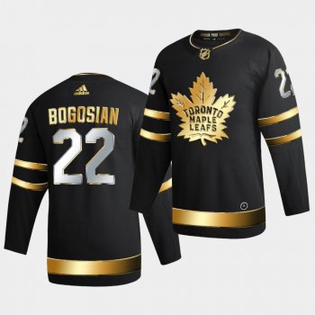 Toronto Maple Leafs Zach Bogosian 2020-21 Golden Edition Limited Authentic Black Jersey