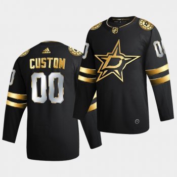 Dallas Stars Custom 2020-21 Authentic Golden Limited Edition Black Jersey