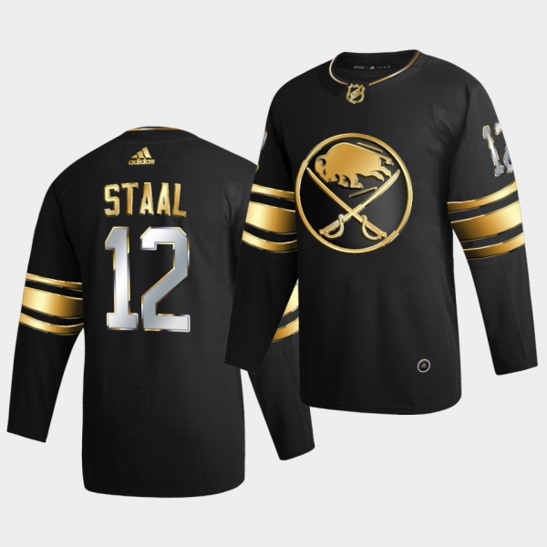 Buffalo Sabres Eric Staal 2020-21 Golden Edition Limited Authentic Black Jersey