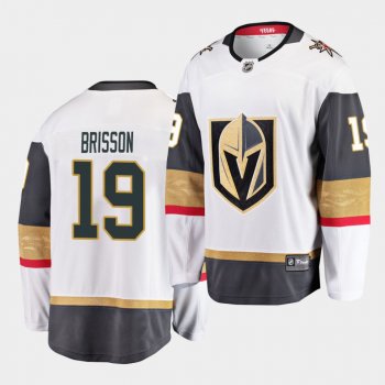 Brendan Brisson Golden Knights #19 2020 NHL Draft Away Jersey White