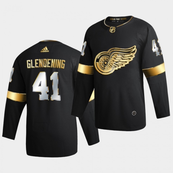 Detroit Red Wings luke glendening 2020-21 Golden Edition Limited Authentic glendening Jersey