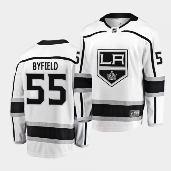 Quinton Byfield Los Angeles Kings 2020 NHL Draft White Away Men Jersey