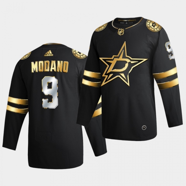 Dallas Stars Mike Modano 2020-21 Authentic Golden Limited Edition Black Jersey