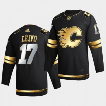 Calgary Flames Milan Lucic 2020-21 Golden Edition Limited Authentic Black Jersey