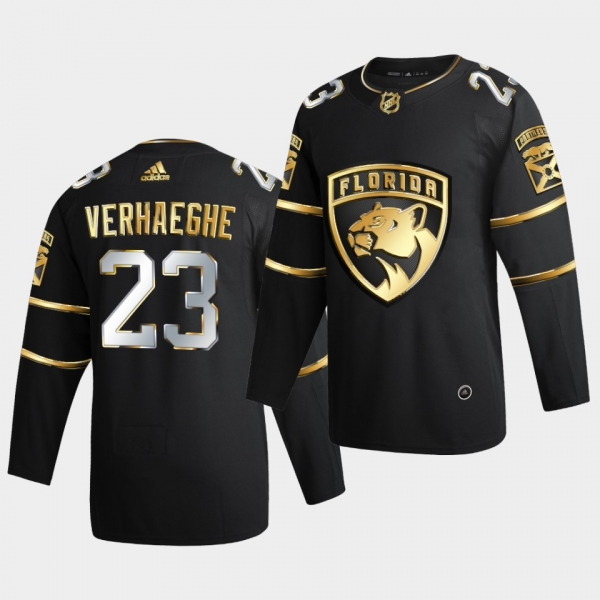 Florida Panthers Carter Verhaeghe 2020-21 Golden Edition Limited Authentic Black Jersey