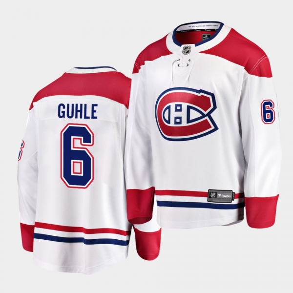 Kaiden Guhle Montreal Canadiens 2020 NHL Draft White Away Men Jersey