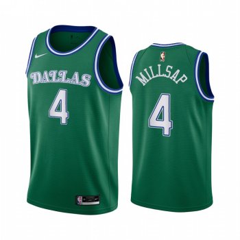 Paul Millsap Dallas Mavericks 2020-21 Green City Edition Jersey 2020 Trade