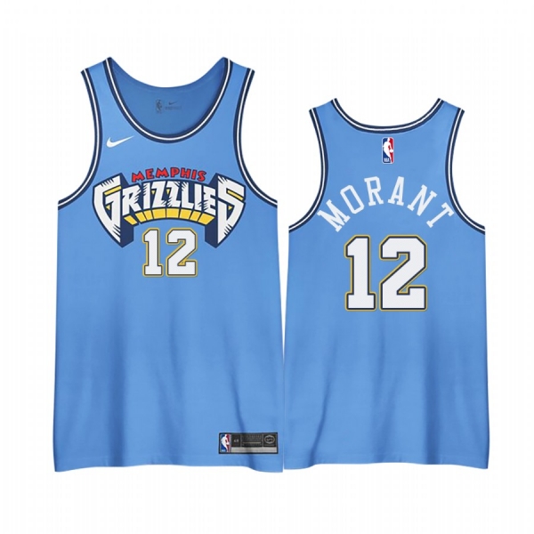 Ja Morant Memphis Grizzlies 2020-21 City Edition 3.0 Jerseys Shirts