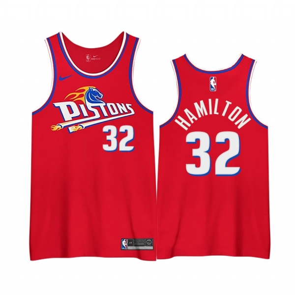 Pistons Richard Hamilton 2020-21 City Edition 3.0 Jerseys