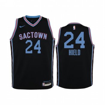 Youth Buddy Hield Sacramento Kings 2020-21 City Edition Jersey - Black