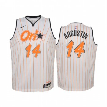 Youth D.J. Augustin Orlando Magic 2020-21 City Edition Jersey - White