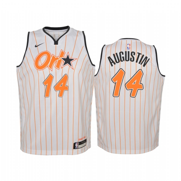 Youth D.J. Augustin Orlando Magic 2020-21 City Edition Jersey - White