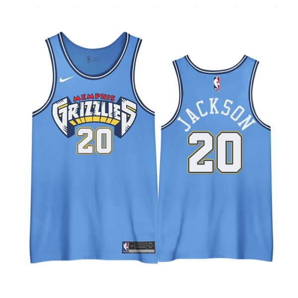 Josh Jackson Memphis Grizzlies 2020-21 City Edition 3.0 Jerseys Shirts