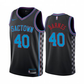 Harrison Barnes Sacramento Kings Black City Edition Sactown 2020-21 Jersey