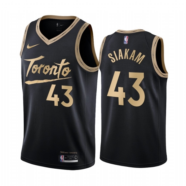 Pascal Siakam Toronto Raptors Black City Edition 2020-21 Jersey