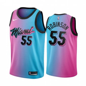 Duncan Robinson Miami Heat Blue Pick City Edition Vice 2020-21 Jersey