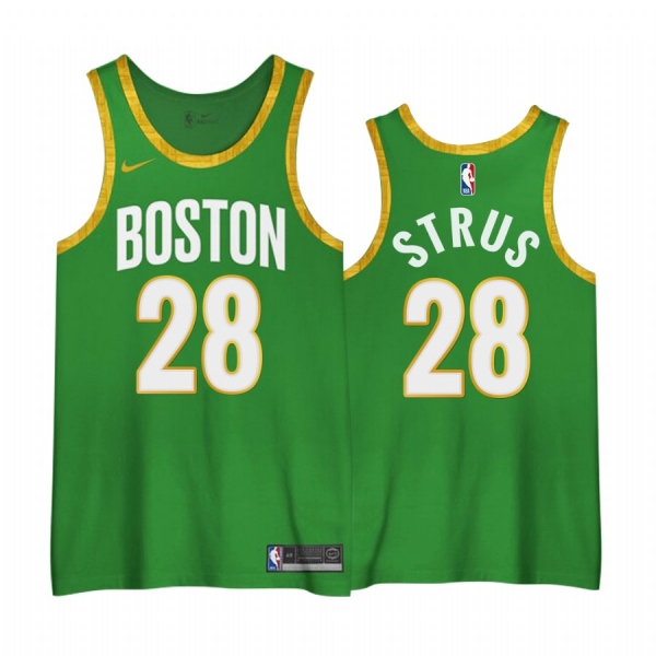 Celtics Max Strus 2020-21 City Edition 3.0 Jerseys