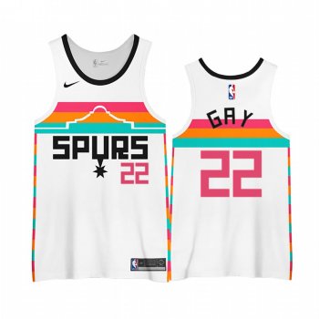 Spurs Rudy Gay 2020-21 City Edition 3.0 Jerseys