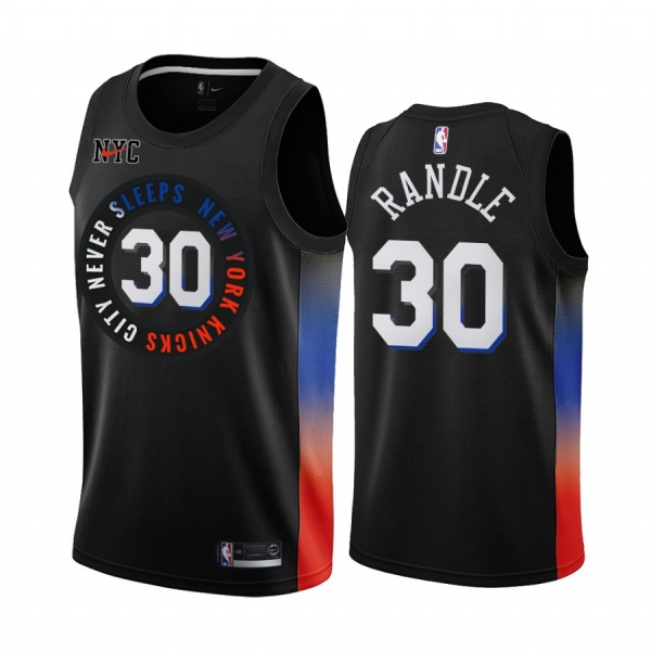 Julius Randle New York Knicks Black City Edition 2020-21 Jersey