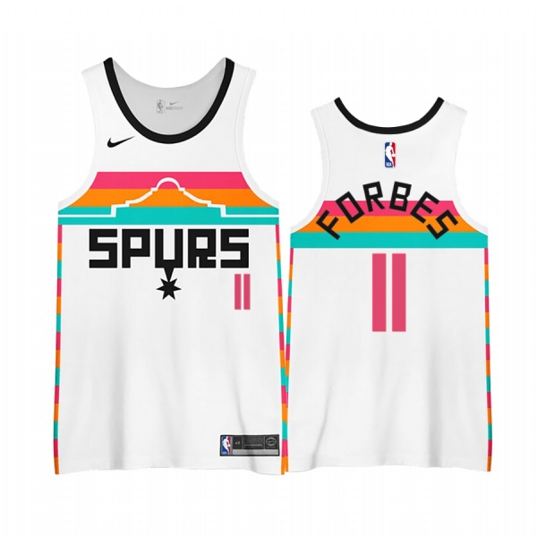 Spurs Bryn Forbes 2020-21 City Edition 3.0 Jerseys