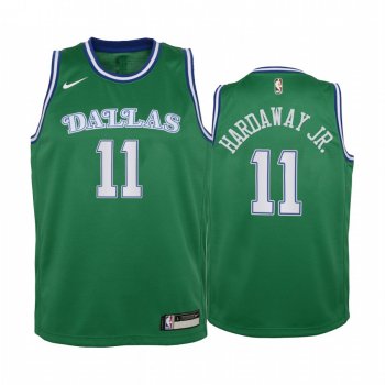 Youth Tim Hardaway Jr. Dallas Mavericks 2020-21 City Edition Jersey - Green