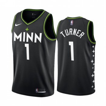 Evan Turner Minnesota Timberwolves 2020-21 Black City Edition Jersey New Uniform