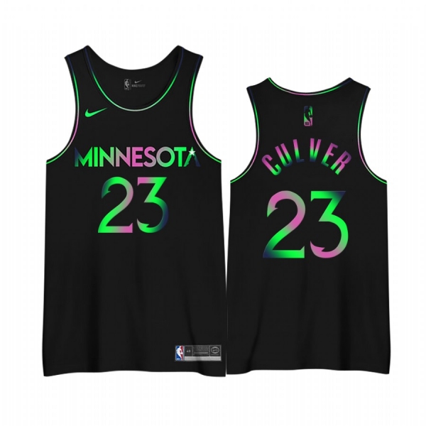 Timberwolves Jarrett Culver 2020-21 City Edition 3.0 Jerseys