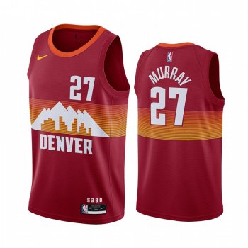 Jamal Murray Denver Nuggets 2020-21 Orange City Edition Jersey social Recap