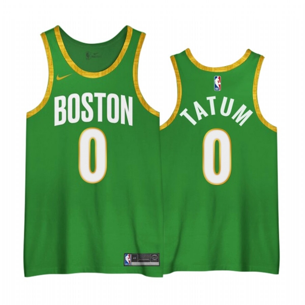 Celtics Jayson Tatum 2020-21 City Edition 3.0 Jerseys