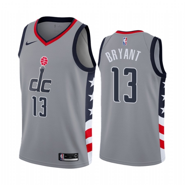 Thomas Bryant Washington Wizards Gray City Edition 2020-21 Jersey