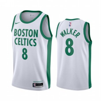 Kemba Walker Boston Celtics 2020-21 White City Edition Jersey New Uniform