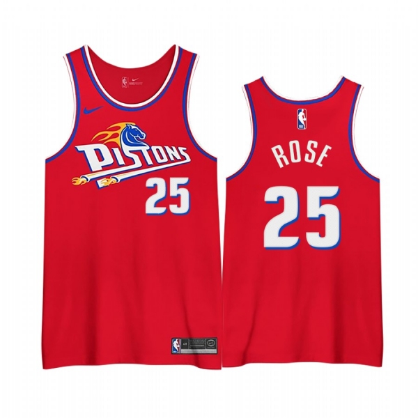 Pistons Derrick Rose 2020-21 City Edition 3.0 Jerseys