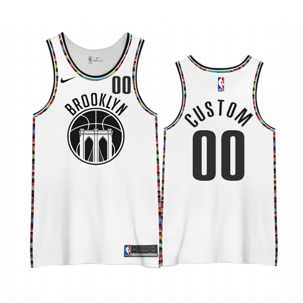 Custom Brooklyn Nets 2020-21 City Edition 3.0 Jerseys Shirts