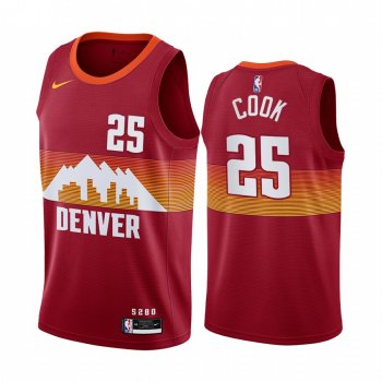 Tyler Cook Denver Nuggets 2020-21 Red City Edition Jersey