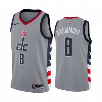 Rui Hachimura Washington Wizards Gray City Edition 2020-21 Jersey