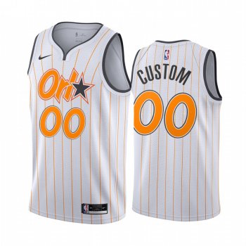 Custom Orlando Magic 2020-21 White City Edition Jersey New Uniform