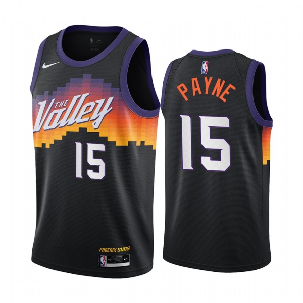 Cameron Payne Phoenix Suns Black City Edition The Valley 2020-21 Jersey