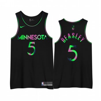 Malik Beasley Minnesota Timberwolves 2020-21 City Edition 3.0 Jerseys Shirts