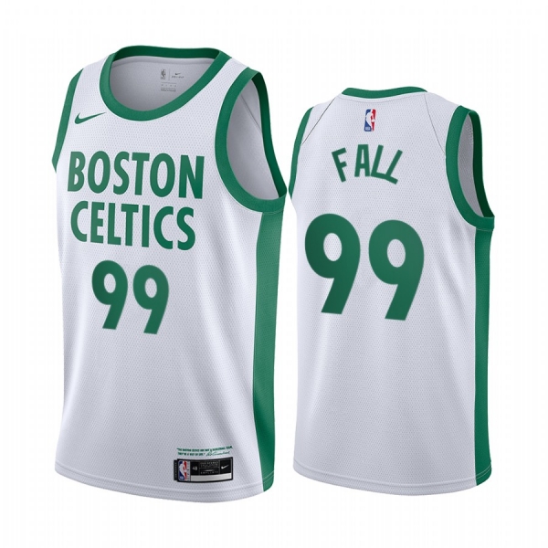 Tacko Fall Boston Celtics 2020-21 White City Edition Jersey New Uniform