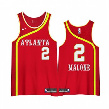 Moses Malone Atlanta Hawks 2020-21 City Edition 3.0 Jerseys Shirts