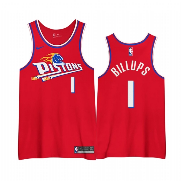 Pistons Chauncey Billups 2020-21 City Edition 3.0 Jerseys