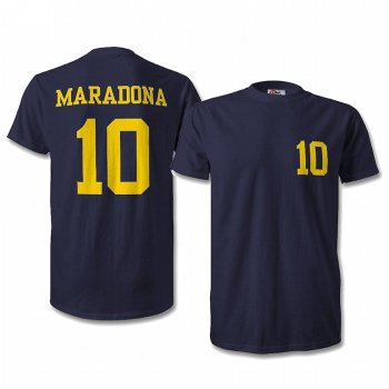 Boca Juniors Diego Maradona Navy Legend Short Sleeve T-Shirt Men's