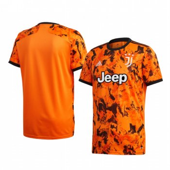 Juventus 2020-21 Third Men's Orange Short Sleeve Jersey