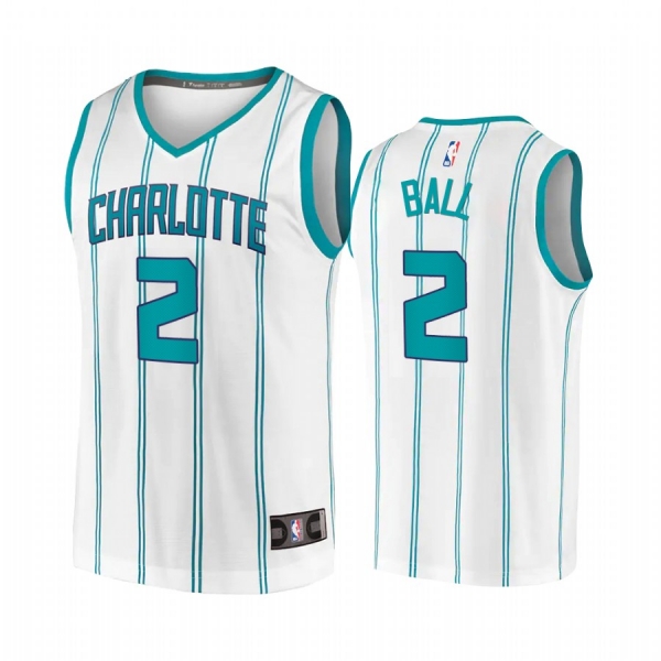 LaMelo Ball Charlotte Hornets White Association 2020 NBA Draft 2020-21 Jersey