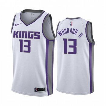 Robert Woodard II Sacramento Kings 2020-21 White Association Jersey 2020 NBA Draft