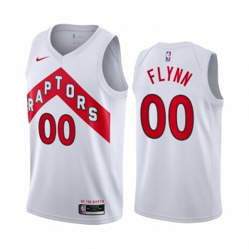 Malachi Flynn Toronto Raptors 2020-21 White Association Jersey 2020 NBA Draft